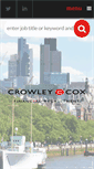 Mobile Screenshot of crowleycox.co.uk